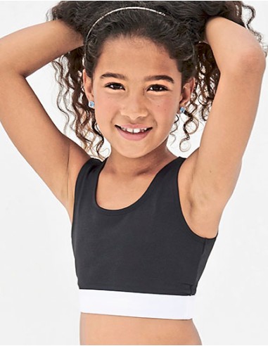 S-SM236-Kids Fashion Crop Top